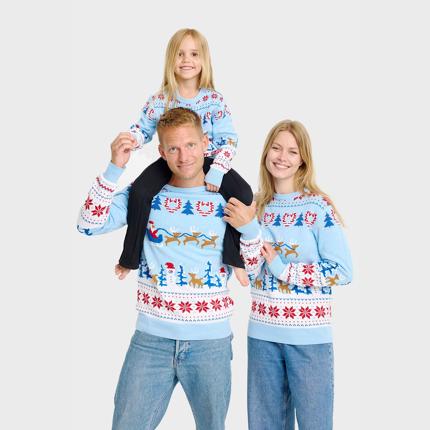 Christmas wonderland julesweater - Dame.